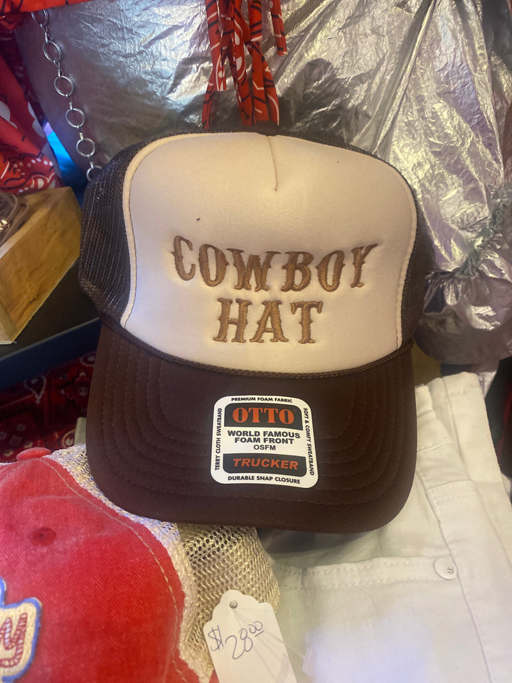 Cowboy Hat trucker hat