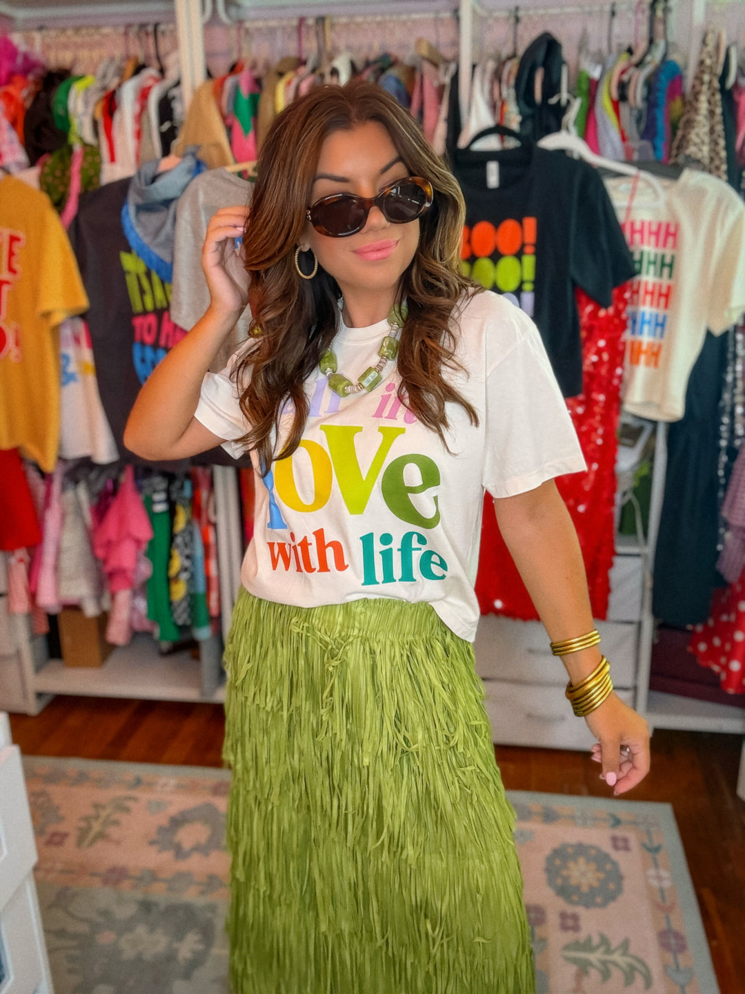 Fall in Love With Life Tee