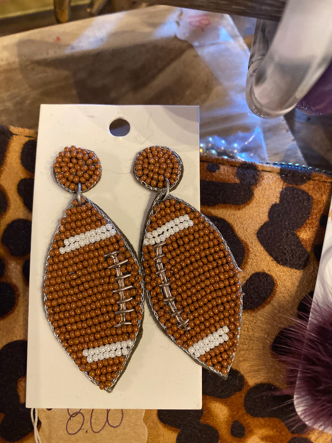 Football Earrings
