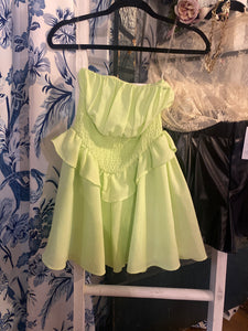 Lime green romper