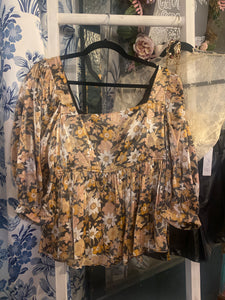 Floral Babydoll Top