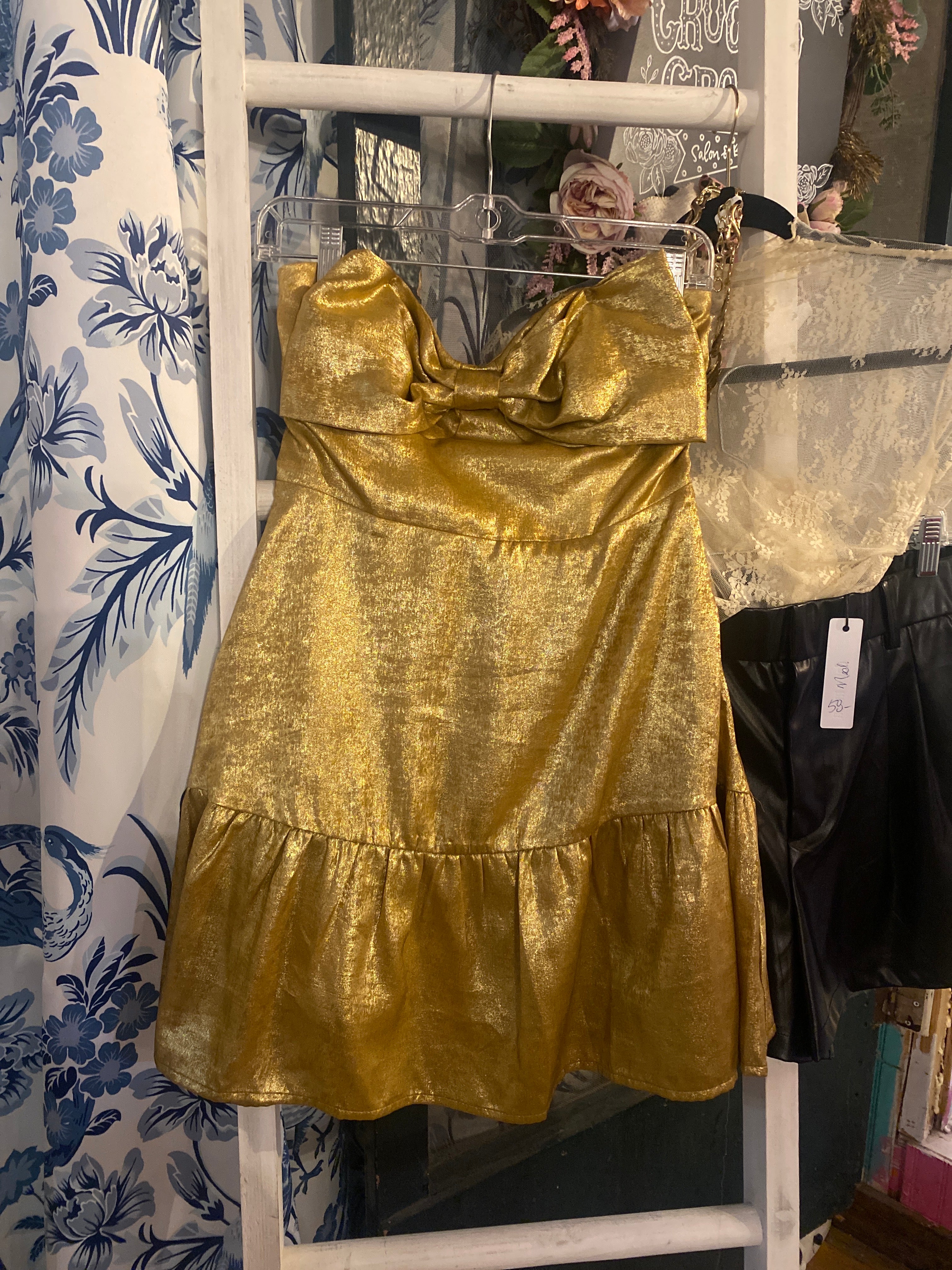 TCEC Gold Foil dress