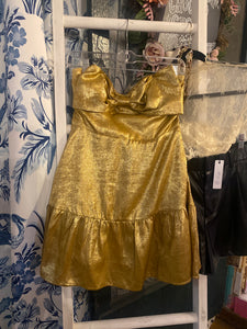 TCEC Gold Foil dress