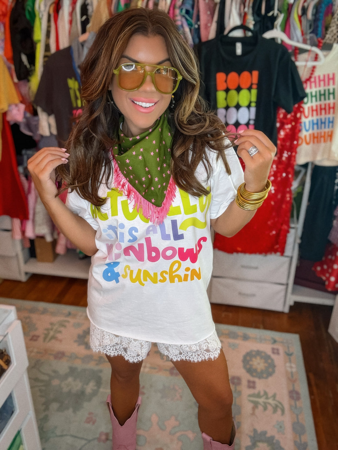 Rainbows and Sunshine Tee