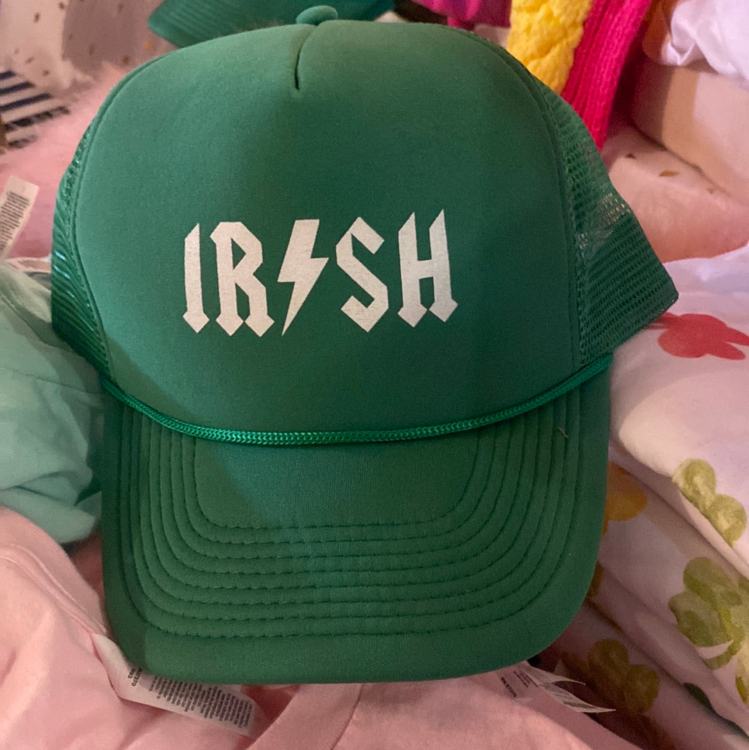 Irish trucker hat