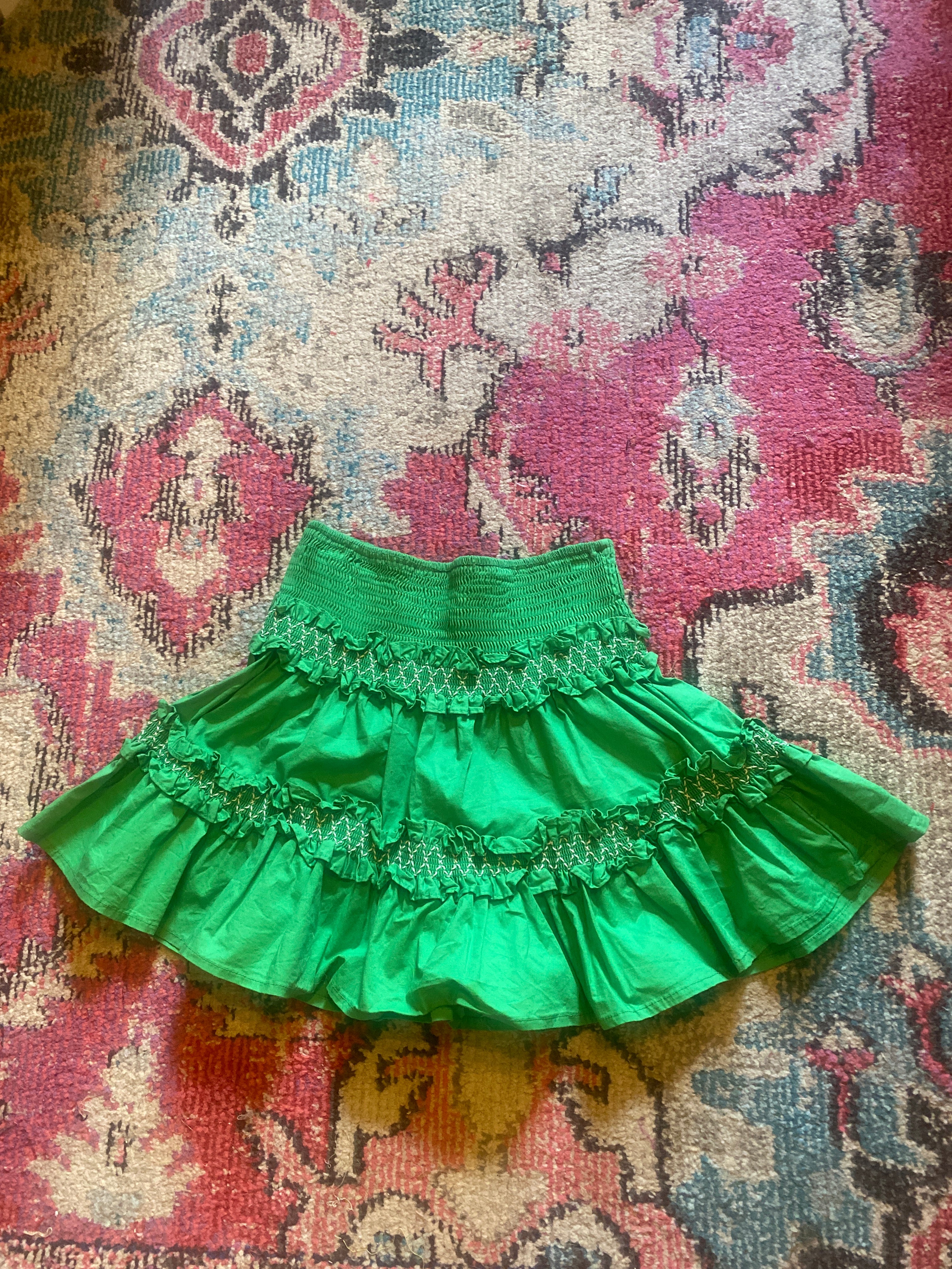 Ruffled Skirt