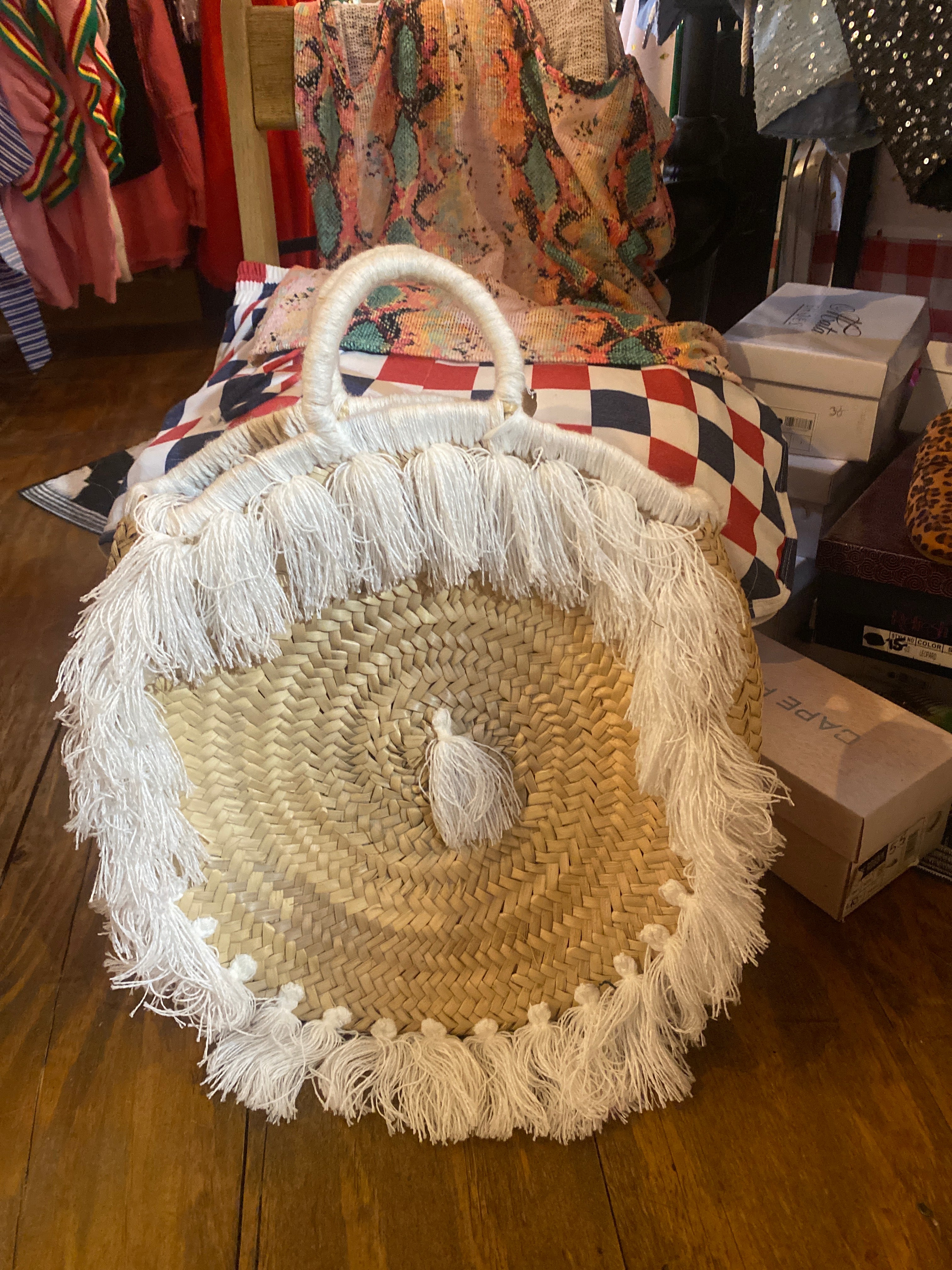 tassel tote
