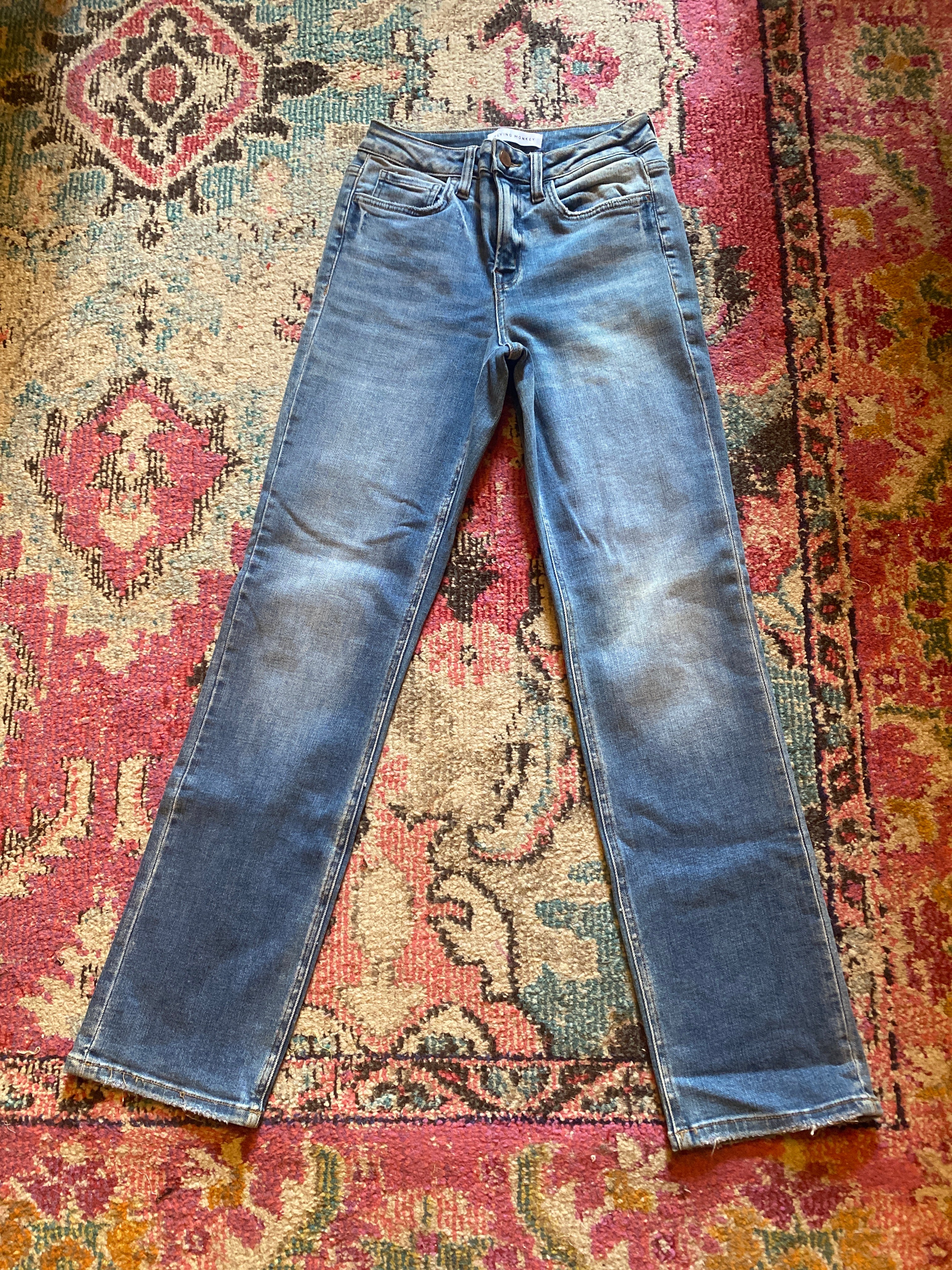 Flying Monkey no distressing jeans