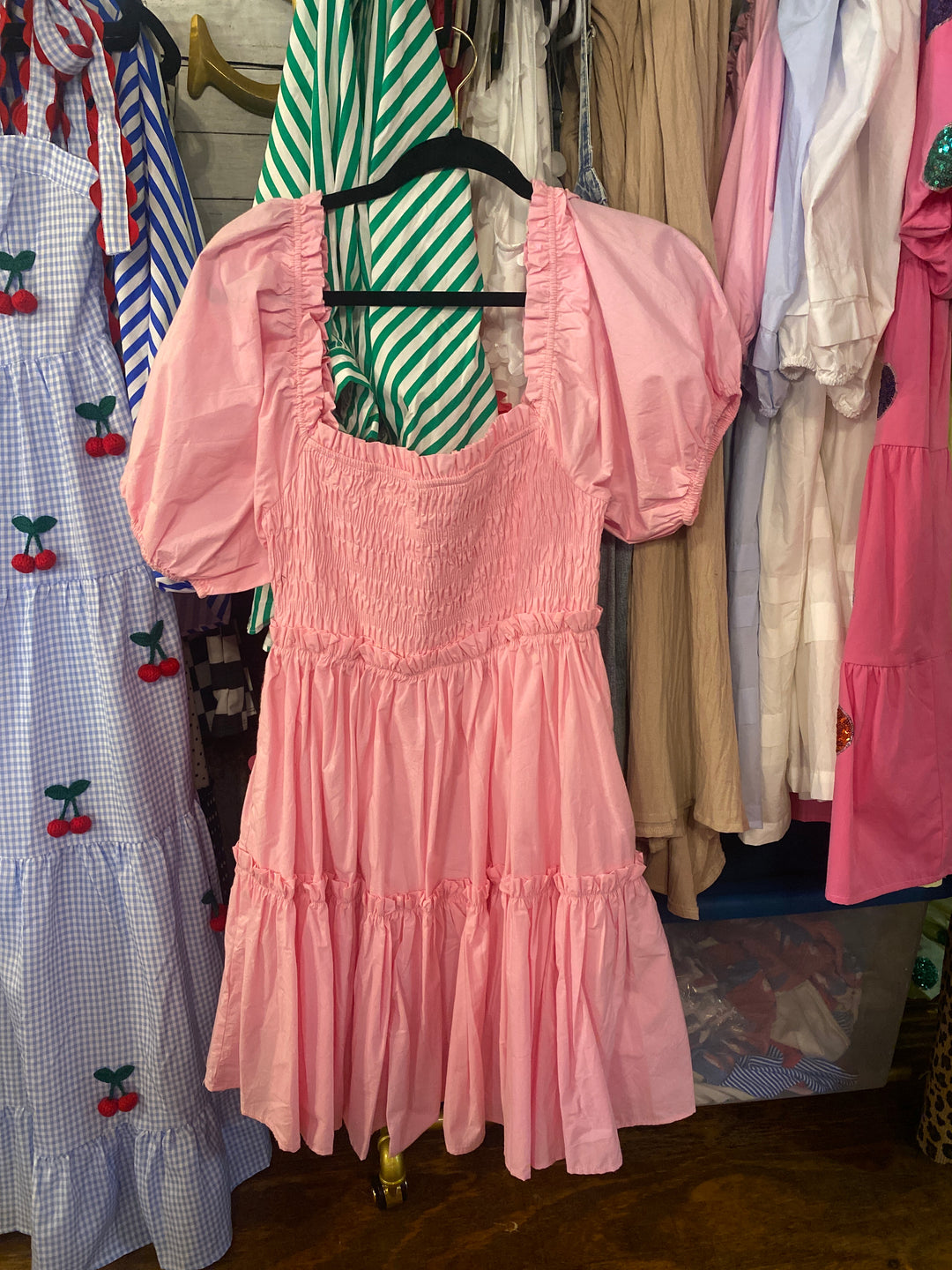 Mabel tiered dress