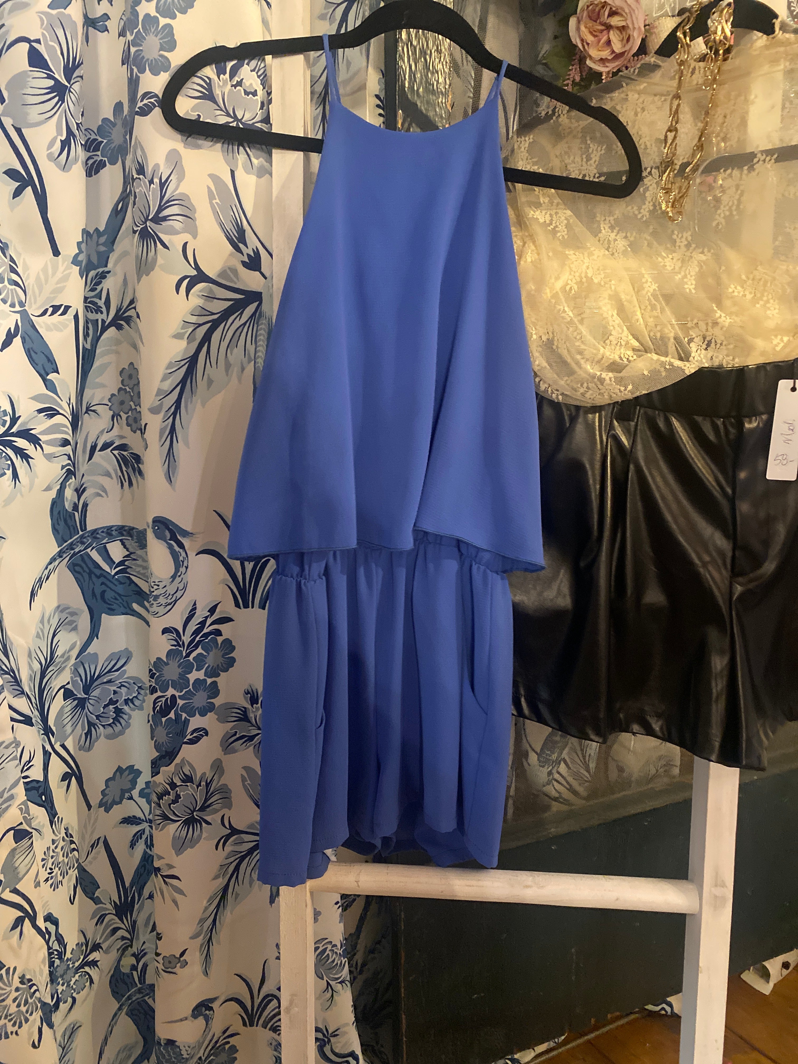 Royal Blue Romper
