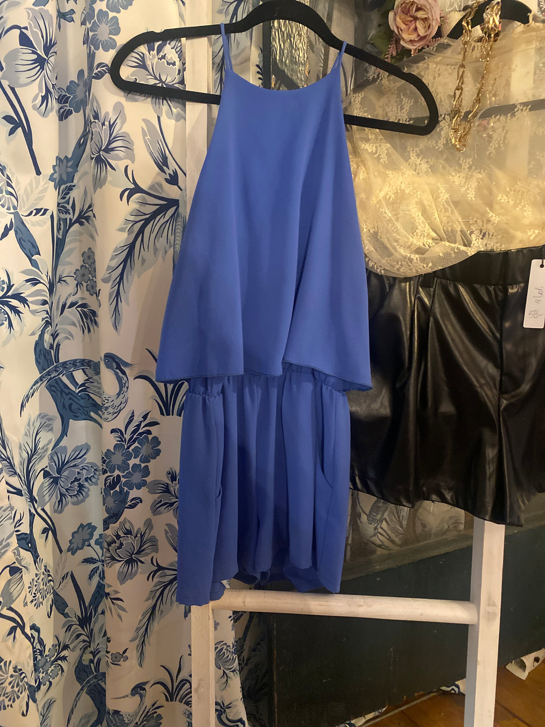 Royal Blue Romper