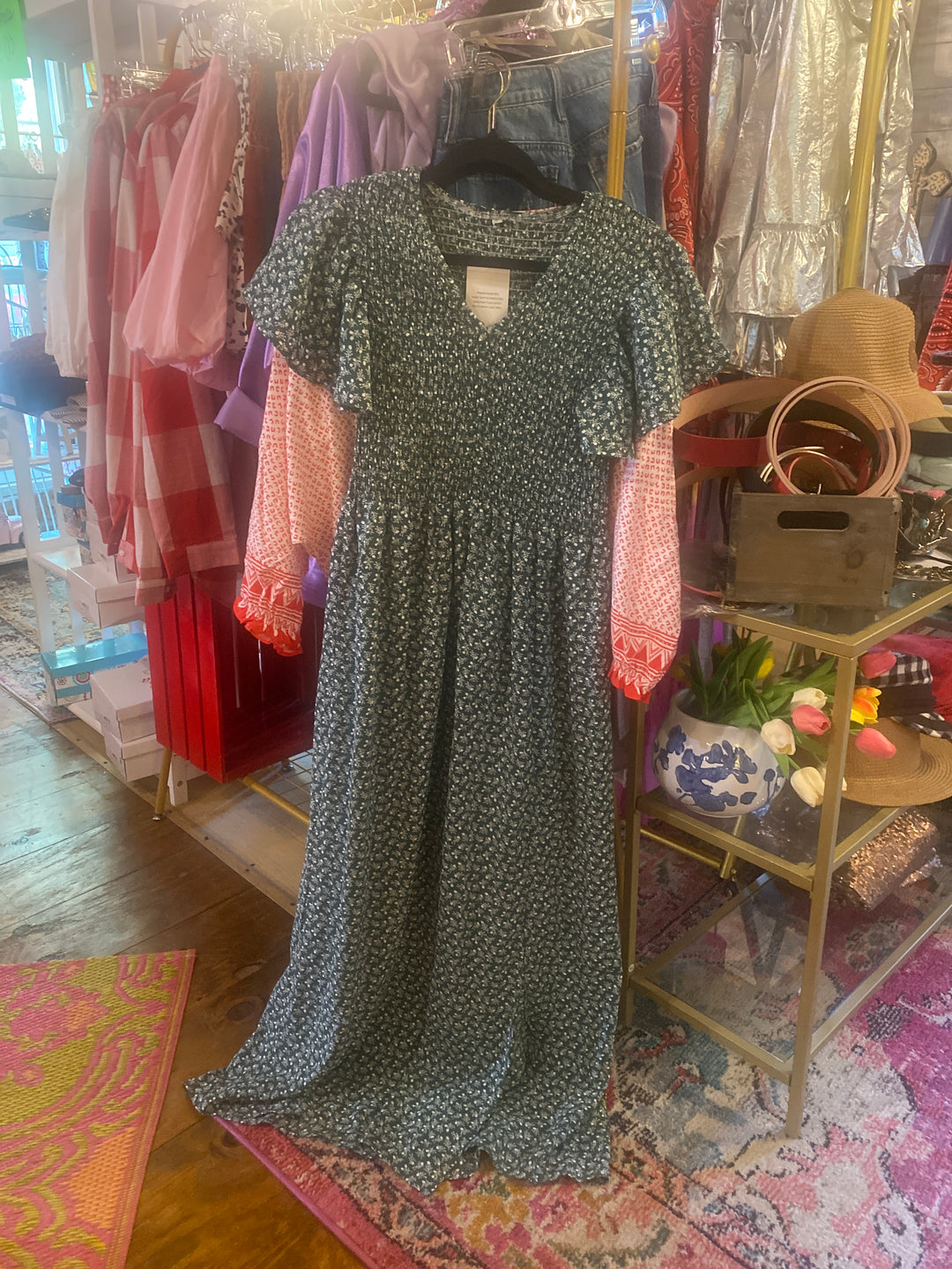 Floral maxi dress