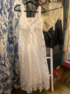 Buddy Love white lace maxi dress