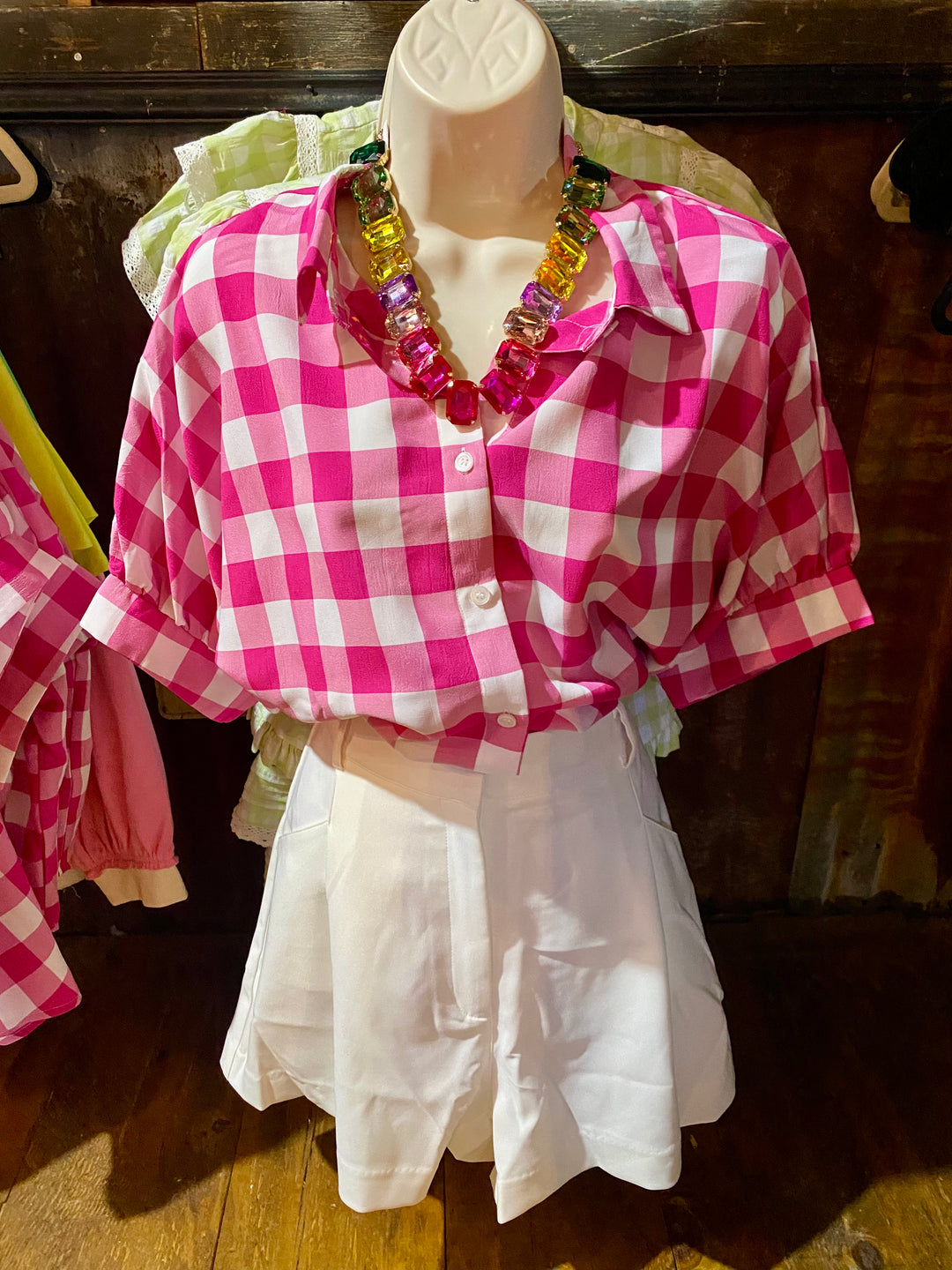 Pleated Shorts