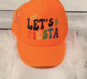 Let’s Fiesta trucker hat