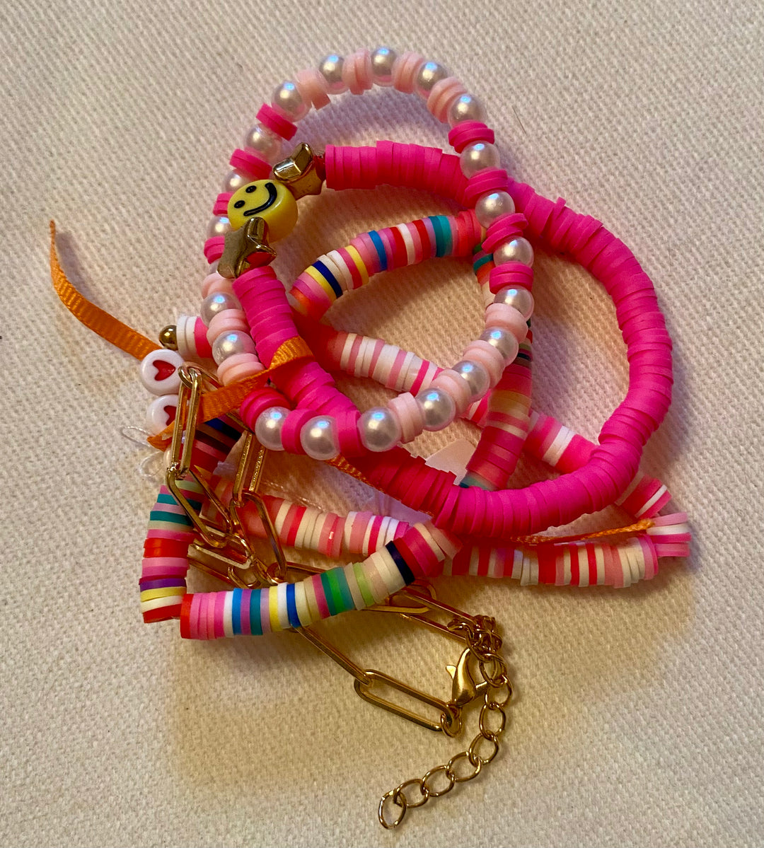 Be Mine bracelet stack