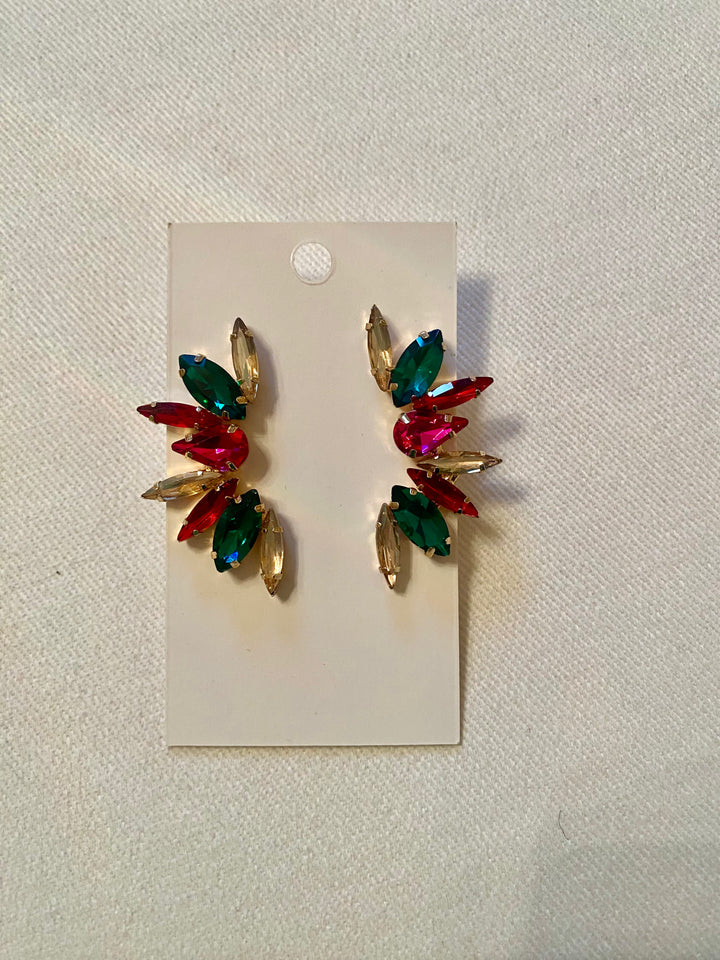 Starburst earrings
