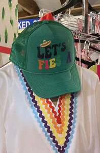 Let’s Fiesta trucker hat