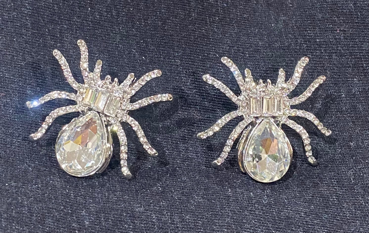 Rhinestone spiders