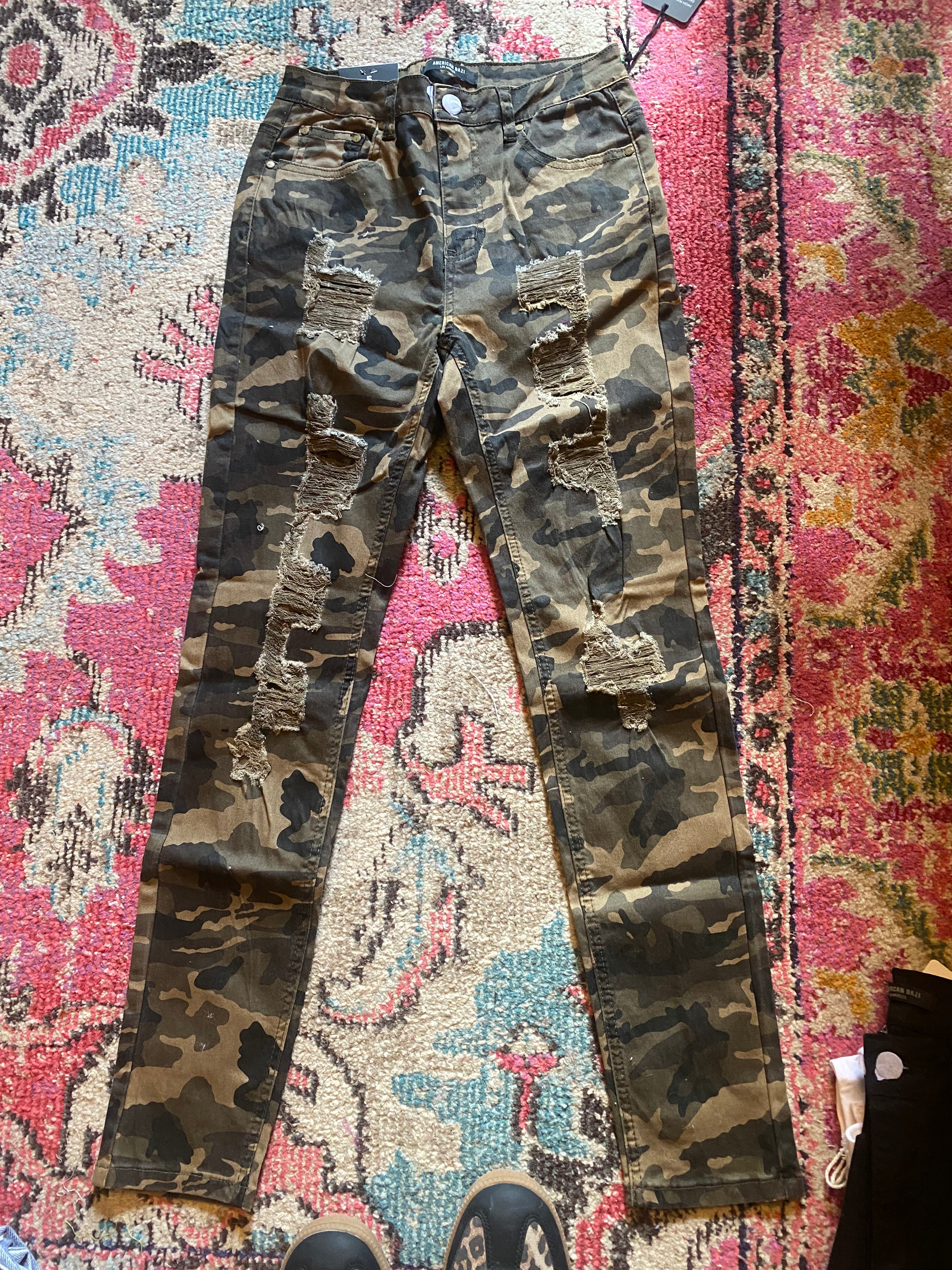 Hi-rise skinnies