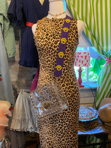 Leopard maxi dress