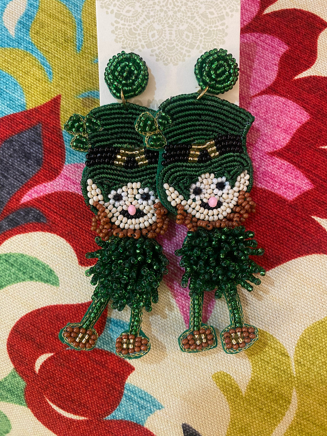 Leprechaun earrings