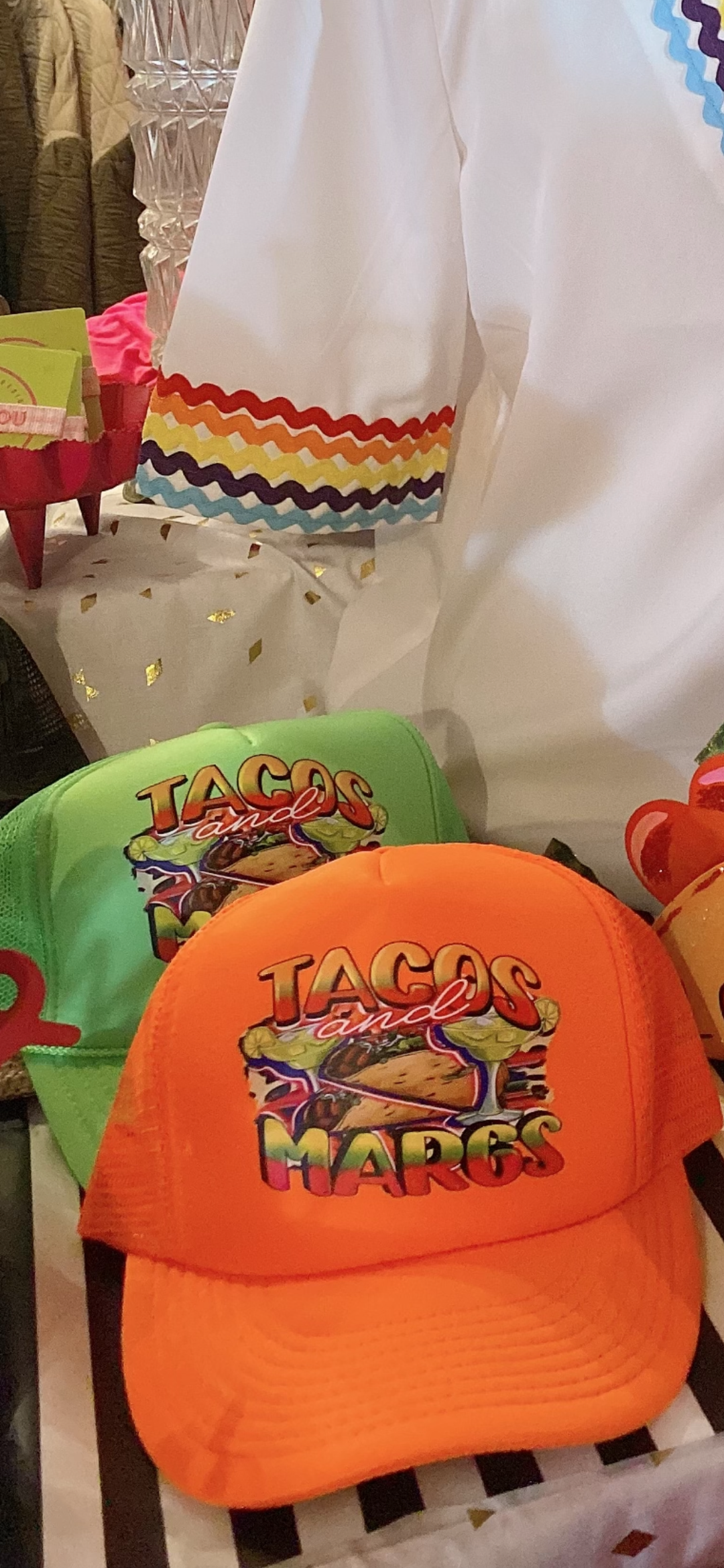 Tacos and Margs trucker hat