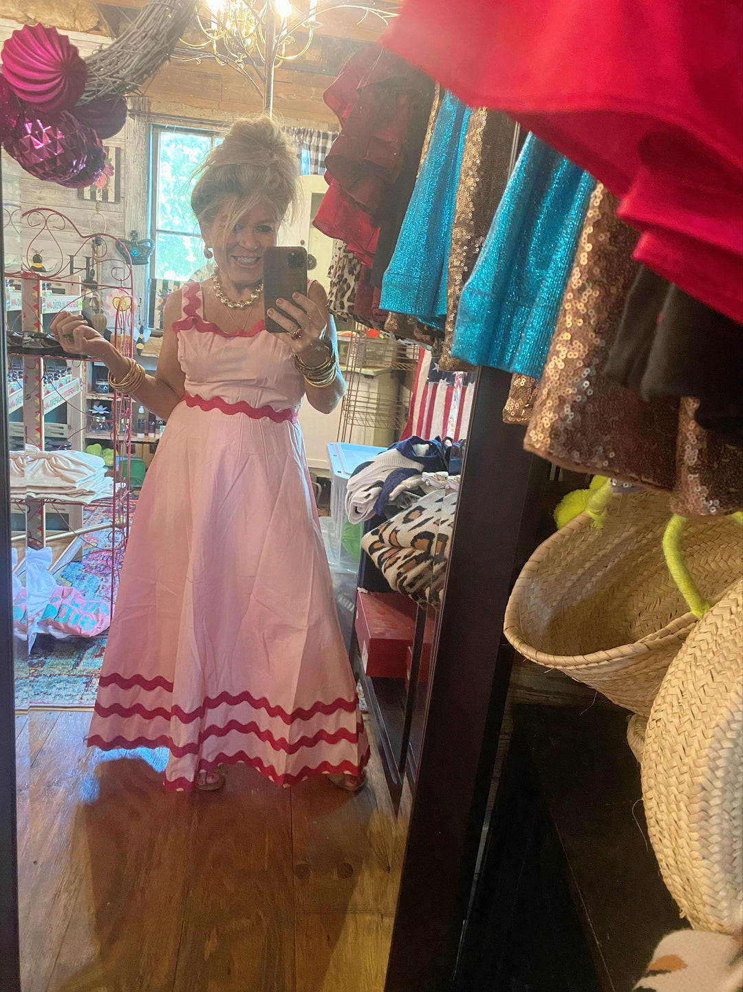 Scarlet maxi dress