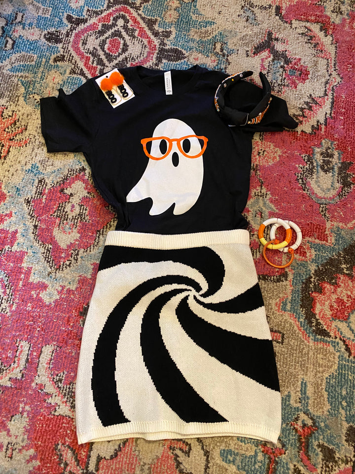 Nerdy Ghost tee