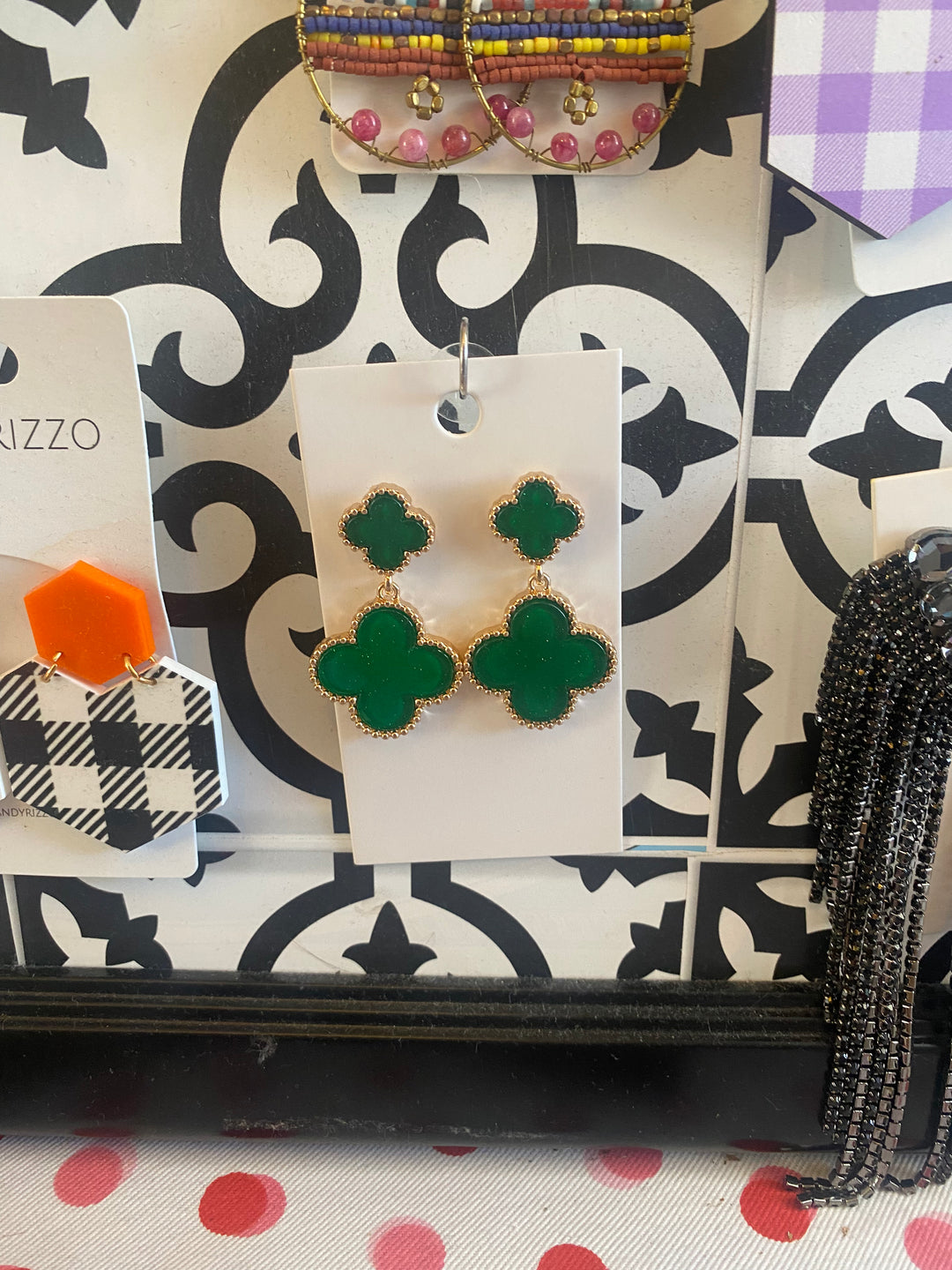 Clover earrings