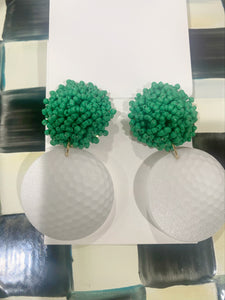 Golfing Girlie earrings