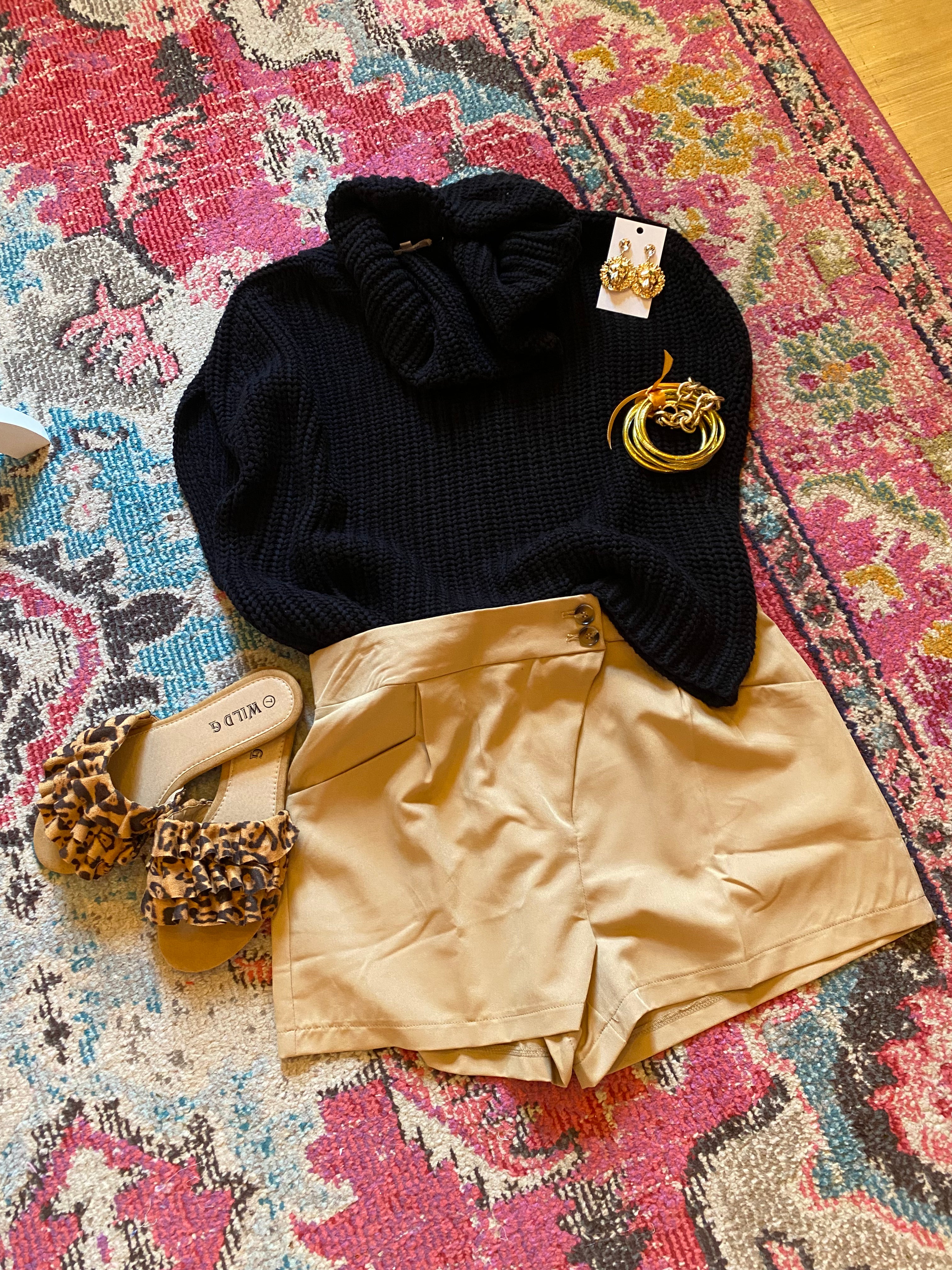 Sleeveless Turtleneck sweater