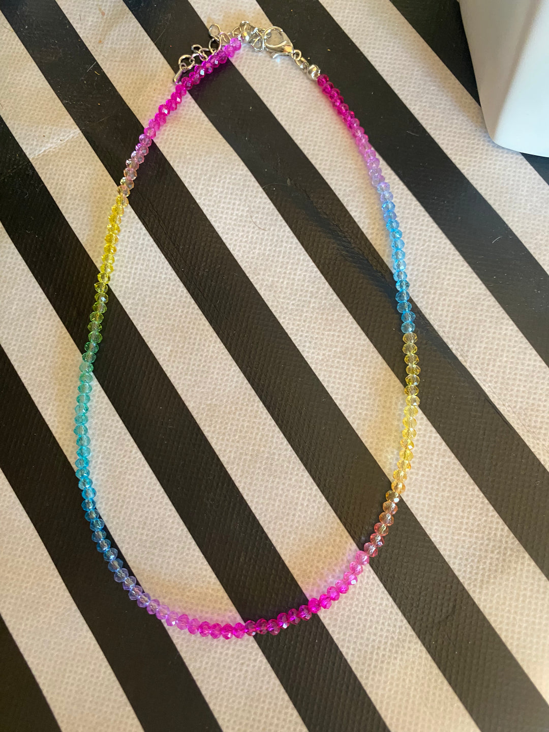 Rainbow necklace