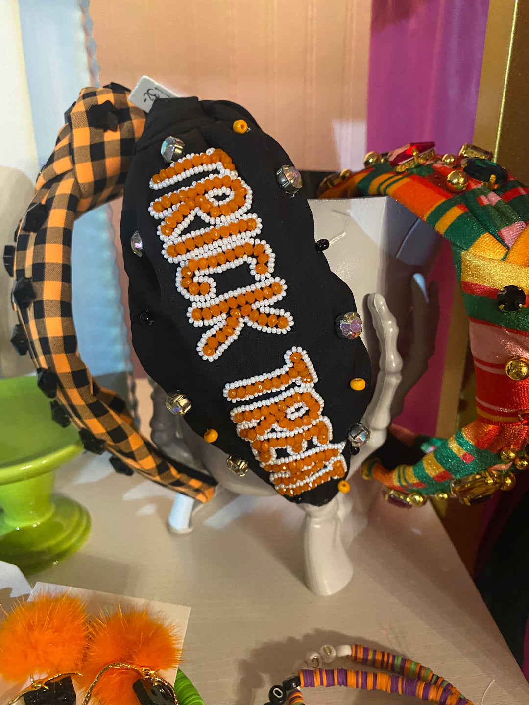 Trick or treat headband