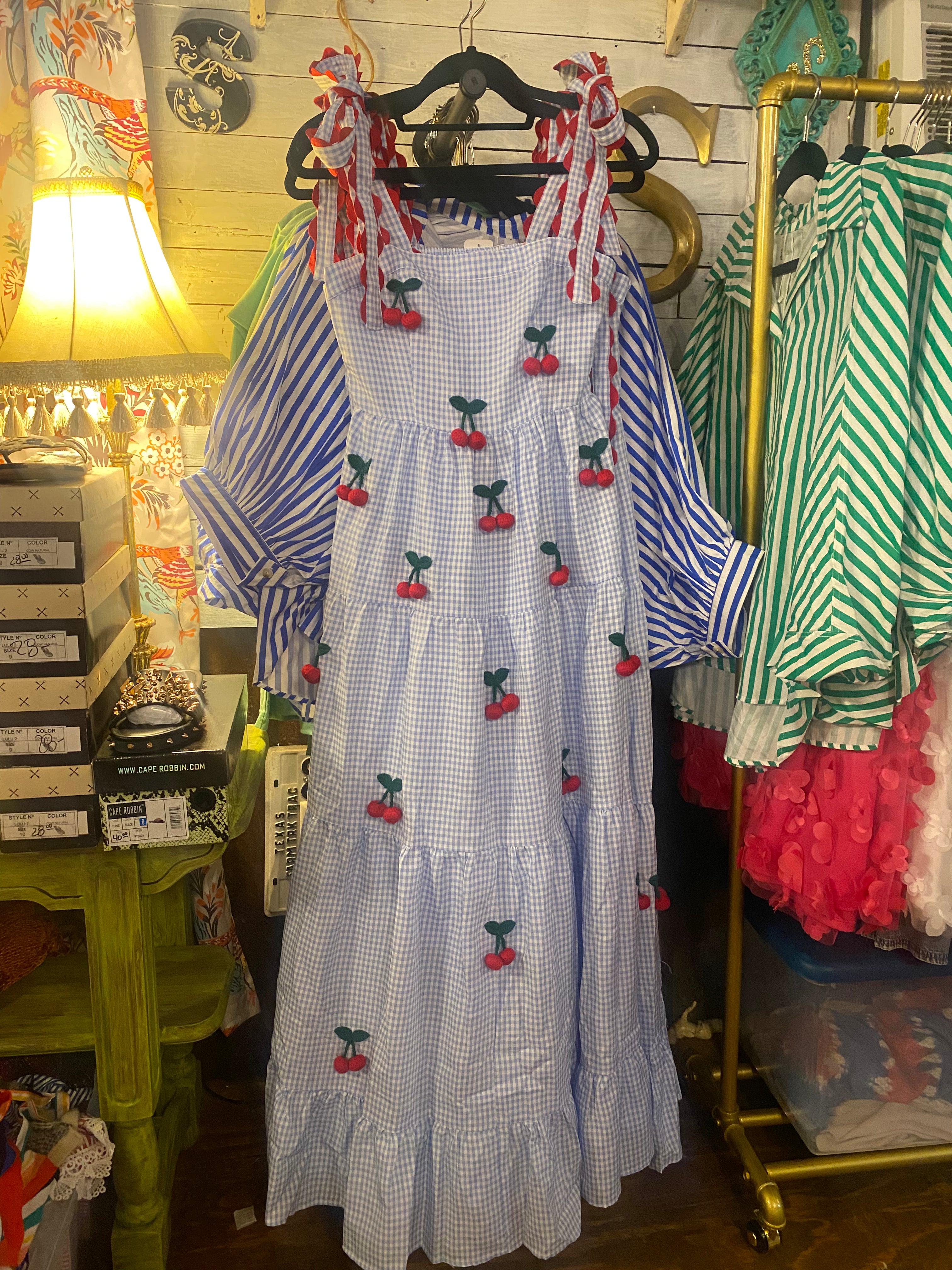 Life’s a bowl of cherries maxi dress