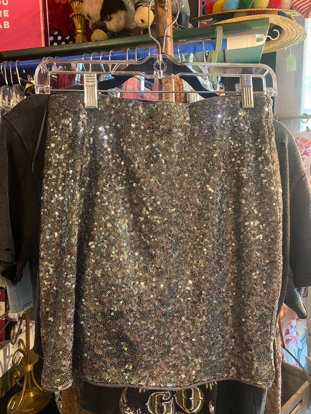 Sequin Skirt