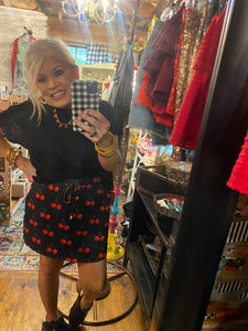 Cherry Skort