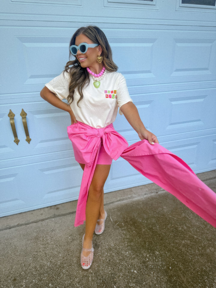 Chaos Club Cropped Tee