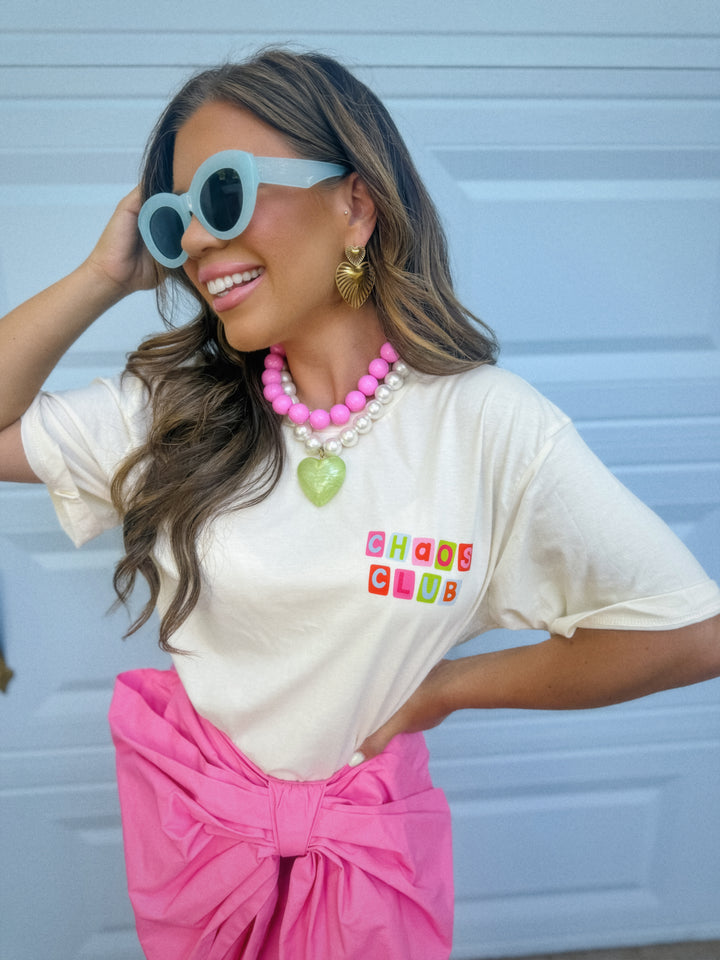 Chaos Club Cropped Tee