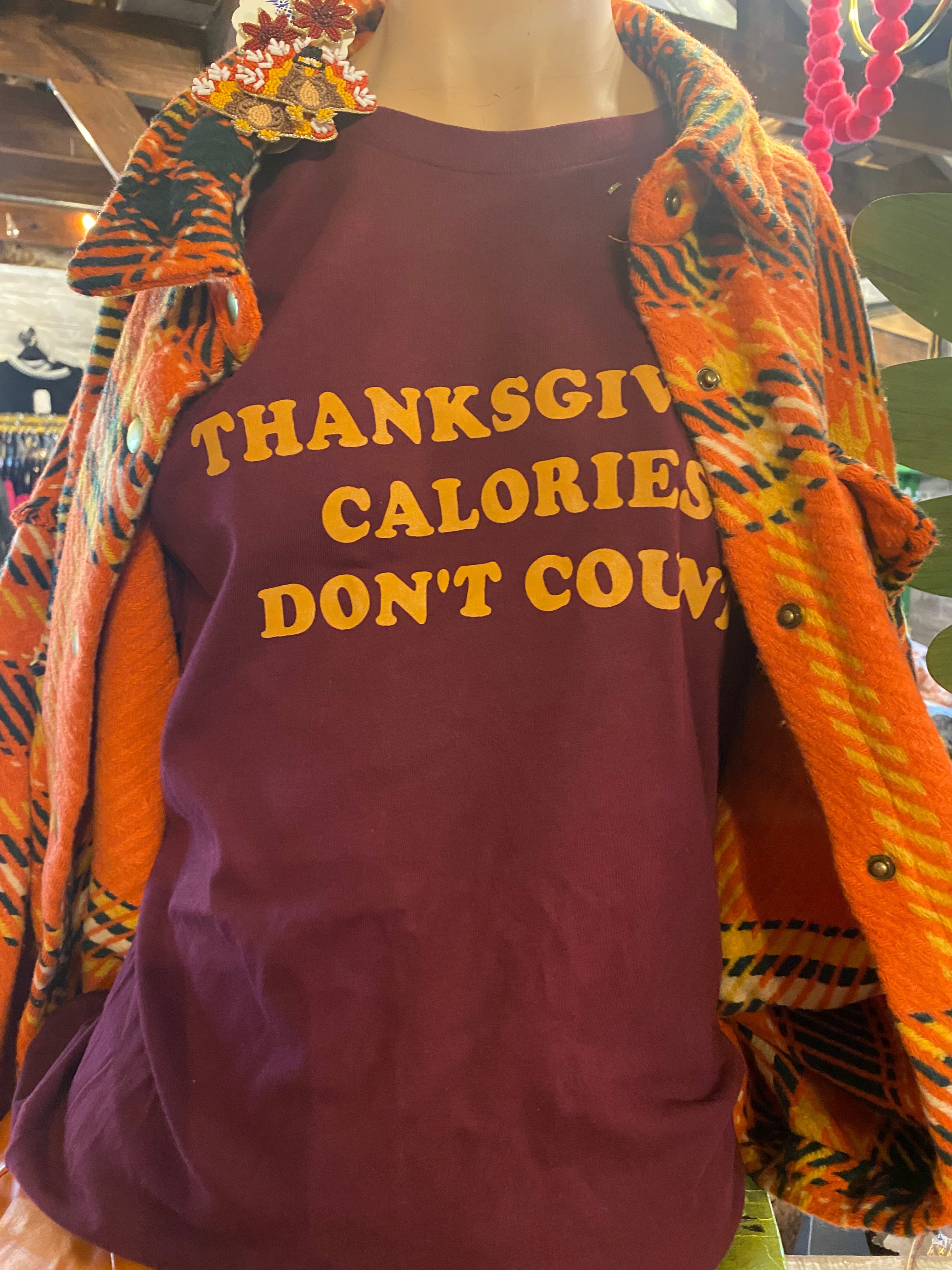 Thanksgiving calories don’t count tee