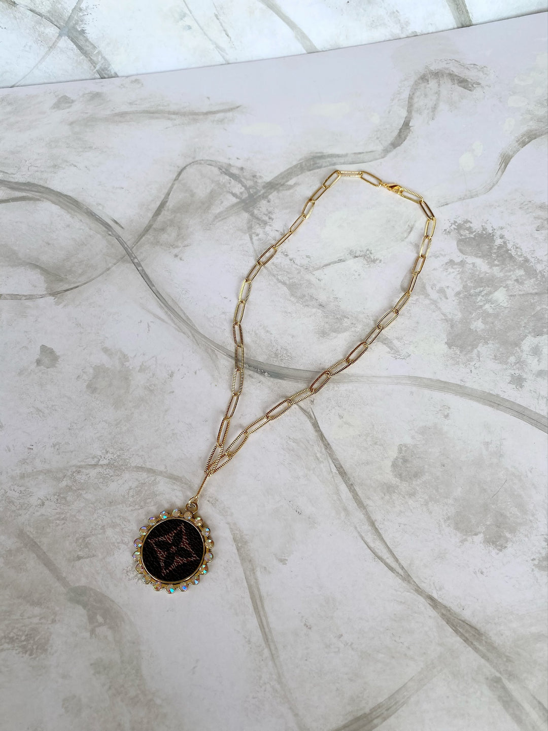 Repurposed necklace