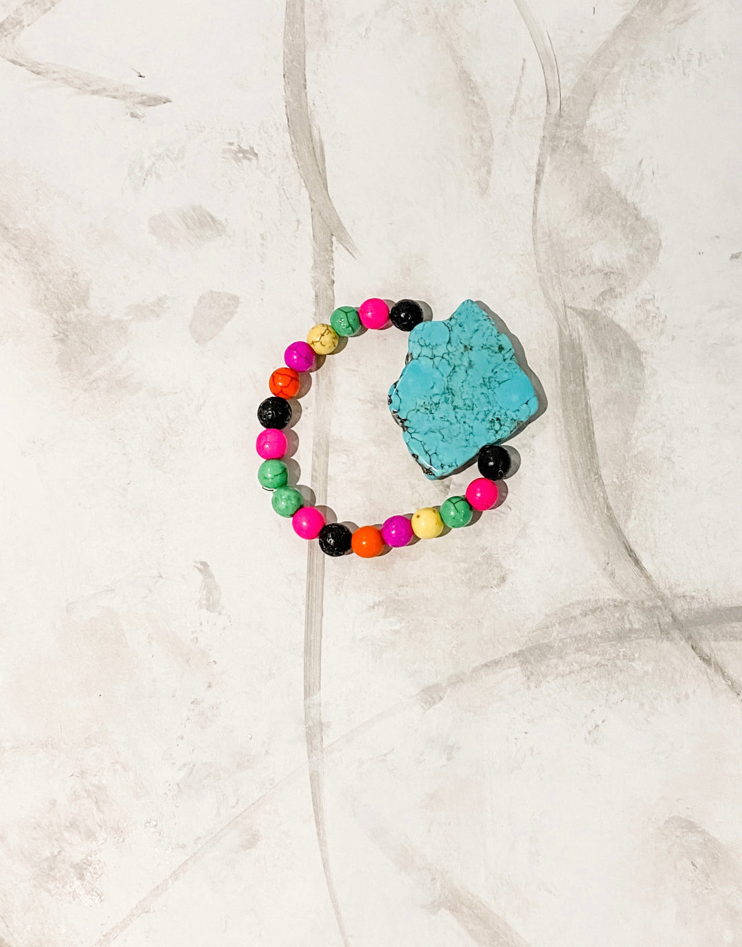 Spunky slab bracelet