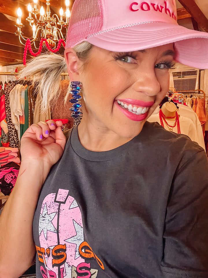 Bling Bling Hoop Earring