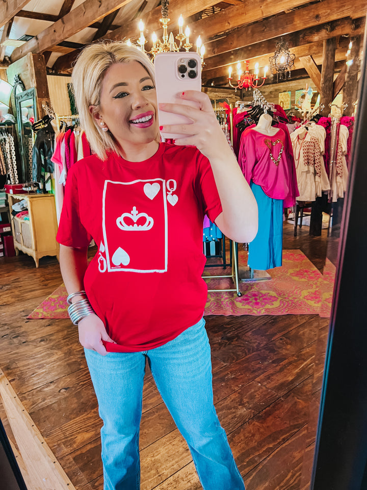 Queen of Hearts Graphic Tee