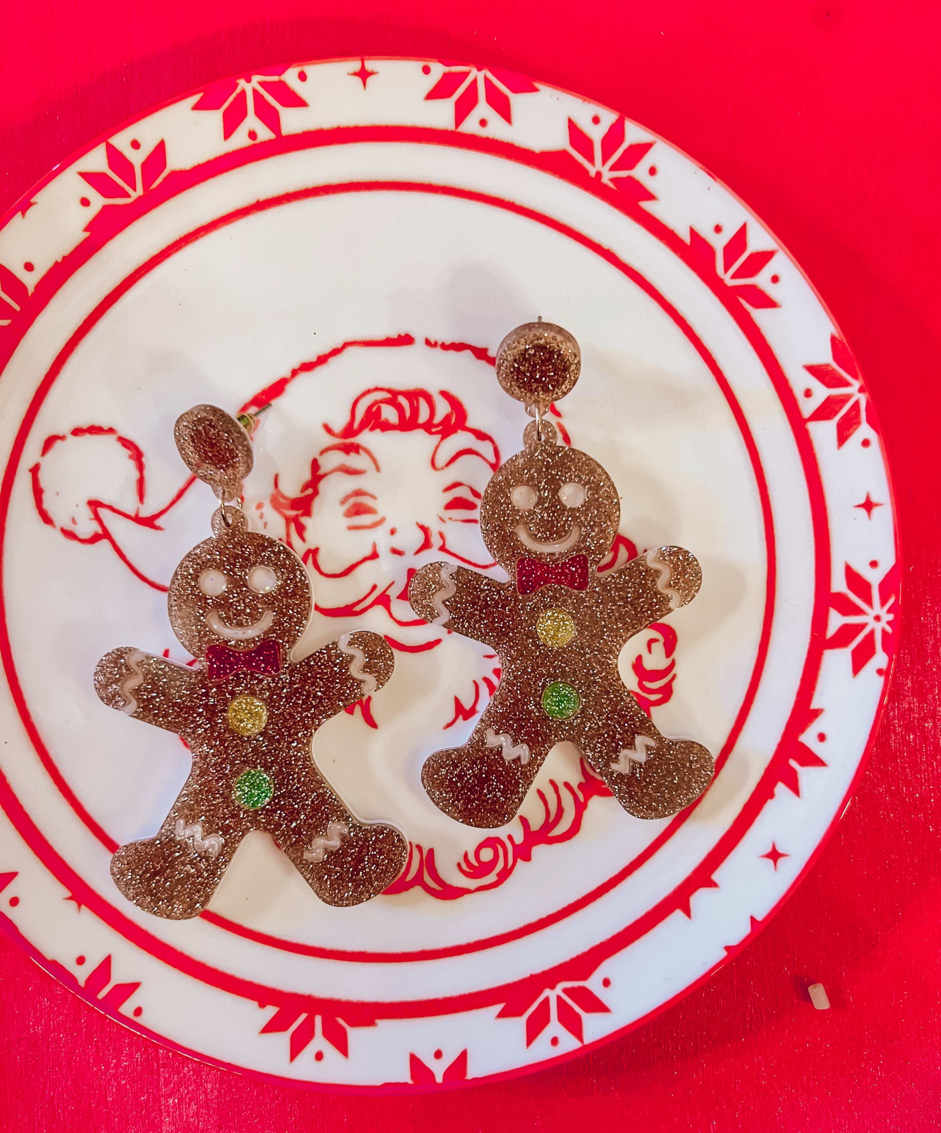 Gingerbread Earrings